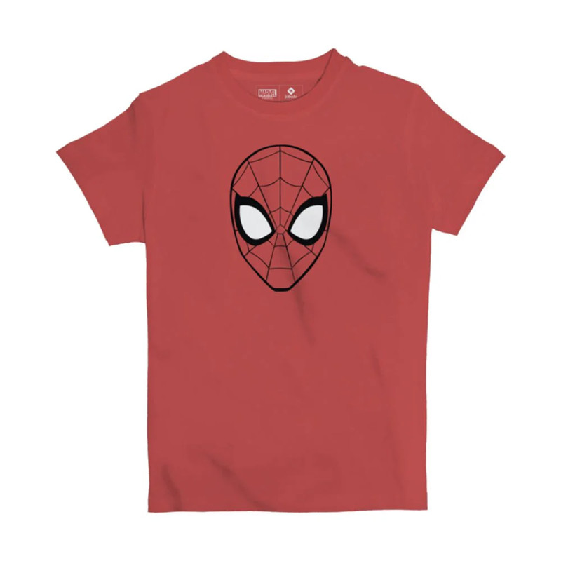 Jobedu Marvel Spiderman T-Shirt - Red - تي-شيرت - Size:10-11 Years Old